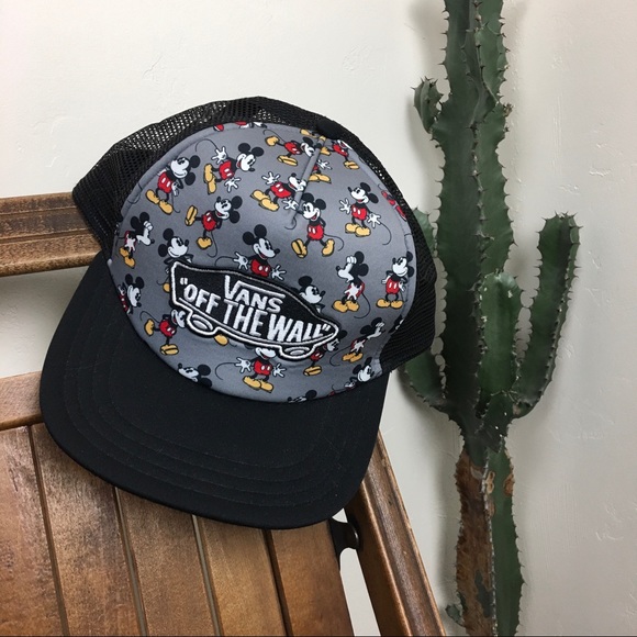vans disney trucker hat